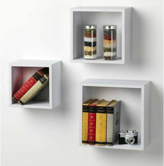 Cuby (Ensemble d'Étagères Murales Cubes 3pcs)